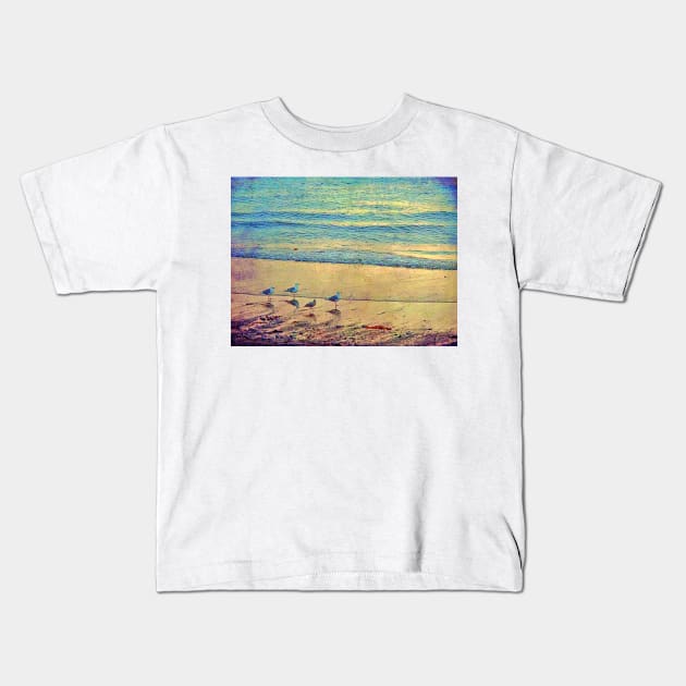 Beach Patrol Kids T-Shirt by aTypical bird